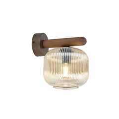 Salvia Brown Wall Lamp 1xE14