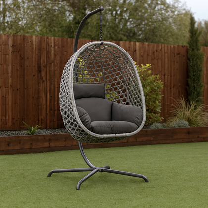 Hanging Chair Egg – Light Grey