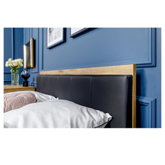 Bed 165x100x206 with Storage – Oak & Black