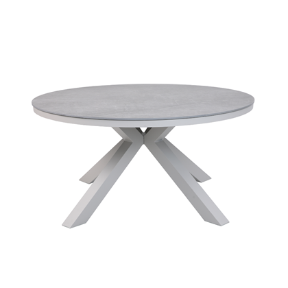 Dining Table Round in Aluminium