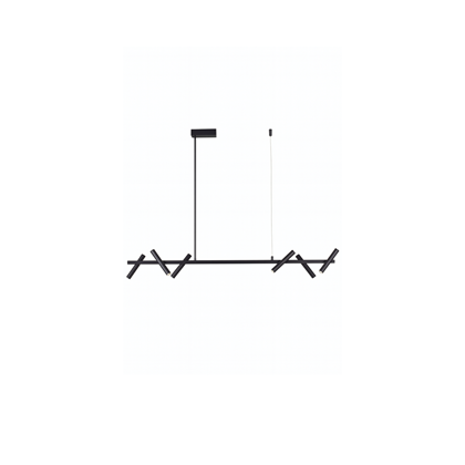 LED Pendant Lamp – Metal & Aluminium Black