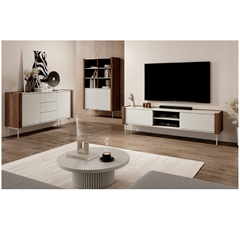 Sideboard 2Doors - Walnut Warmia Cashmere