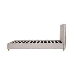 Upholstery Bed 90x200cm - Cashmere