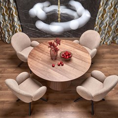 Round Table Walnut