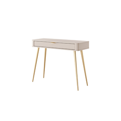 Bedroom Set 160x200 – Beige & Gold