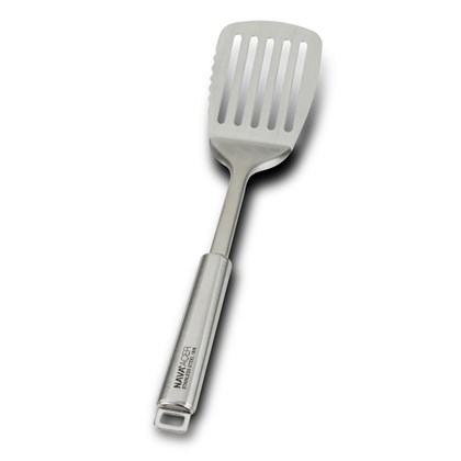 Stainless Steel Slotted Serving Spatula - 35cm
