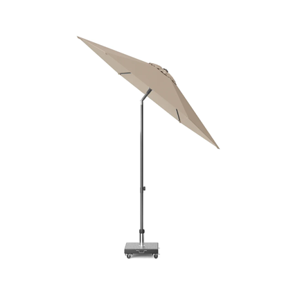 Anthracite & Taupe Centre-Pole Parasol D250
