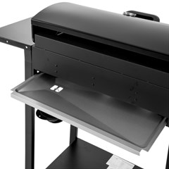 3 Burner Black Gas Grill Black