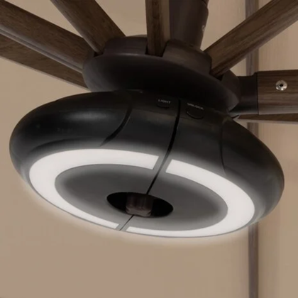 Light for Outdoor Umbrella – 52 LEDs Anthracite