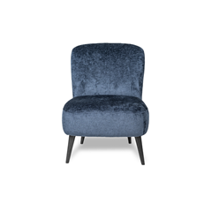 Cori Custom Armchair & Pouf