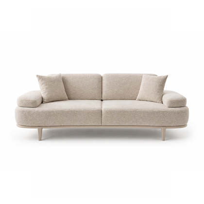 3 Seater Sofa – Sand Beige