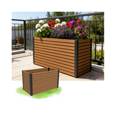 Outdoor Flower Bed – Teak
