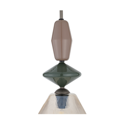 Zen Pendant Lamp – Brown Cognac