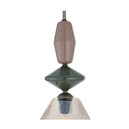 Zen Pendant Lamp – Brown Cognac