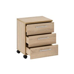Roll Container - Sonoma Oak