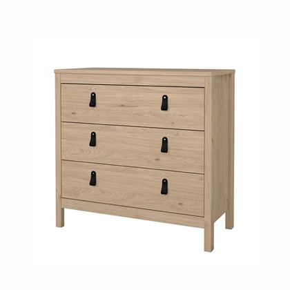 Madrid Chest 3 Drawers Oak