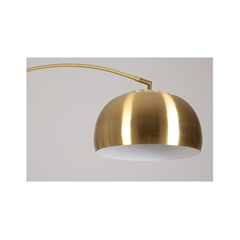 Class Floor Lamp – Gold / Marble White