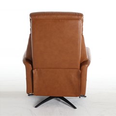 Swivel Electric Recliner – Brown