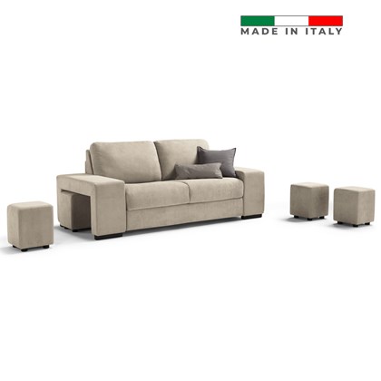 Sofa Bed with Ottomans