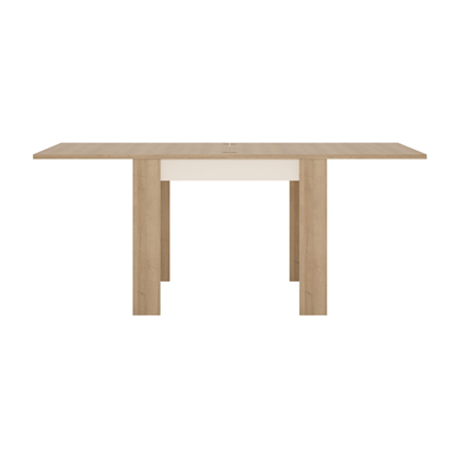 Extendable Table 90-180 – Riviera Oak Light & White