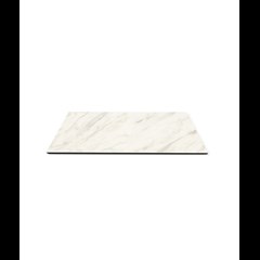 Hpl Square Top 790mmx790mm Carrara Marble
