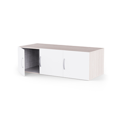 Top Cabinet Unit – 3 Doors Shannon Oakpearl & White