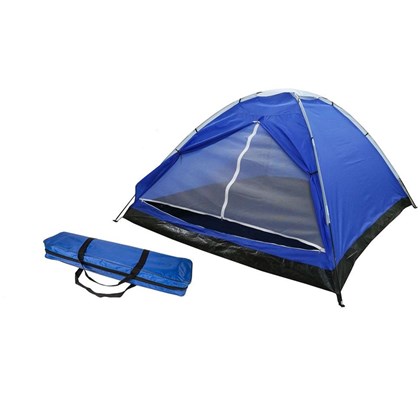 4-Person Tent 240X210x130 Cm Blue