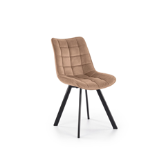 Beige Chair K332 – Beige & Black
