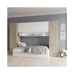 Bed Bridge – Kronberg Oak & Matt White