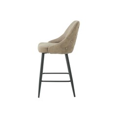 Bar Stool C809 - Brown & Black