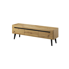 TV Unit 3 Drawers – Artisan Oak