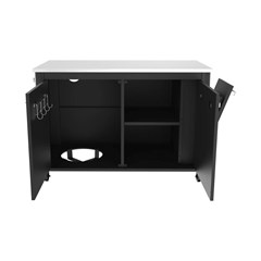 Outdoor Kitchen Workbench - Black