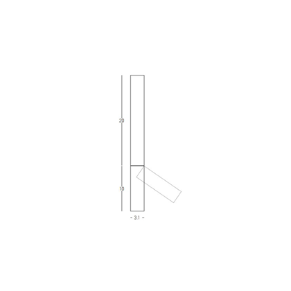 Ceiling Spot LED 5W 3000K – Sandy Black