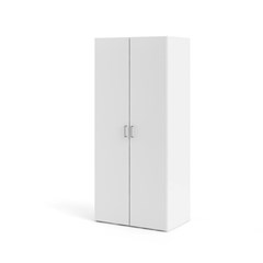 Space Wardrobe with 2 doors white