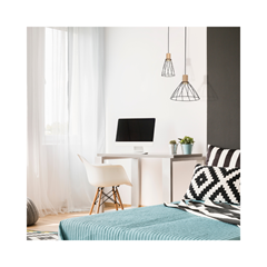 Black Loft Pendant Light E27