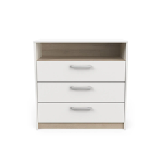 Bedroom Set – Oak & Matt White