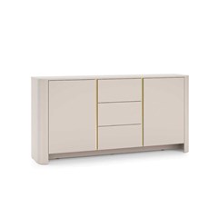 Sideboard – 3 Drawers & 2 Doors, Cashmere