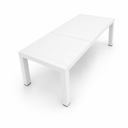Modular Extendable Table 140/220x100x75 cm - White