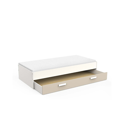 Bed Drawer – Matt White & Clay 90x200
