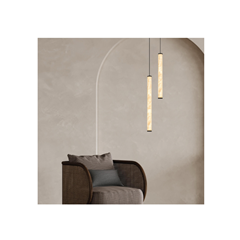 Pendant LED Light 15W 3000K – Sandy Black & Alabaster