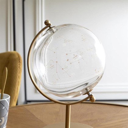 Decorative Glass Globe Constellations