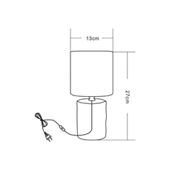 Table Lamp HS – Black