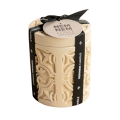 Small Cylinder Jar Maltese Tile