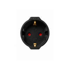 UK Plug Adapter 13A – Black