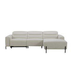 Sofa 2-Seater with CHL Right 1.5 - Light Grey