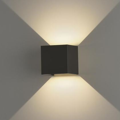 Wall Lamp Textured Black