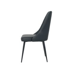 Dining Chair Black PU