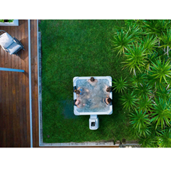 Amber Aero Plus 6-Person Spa With Jets, Bubbles & LED