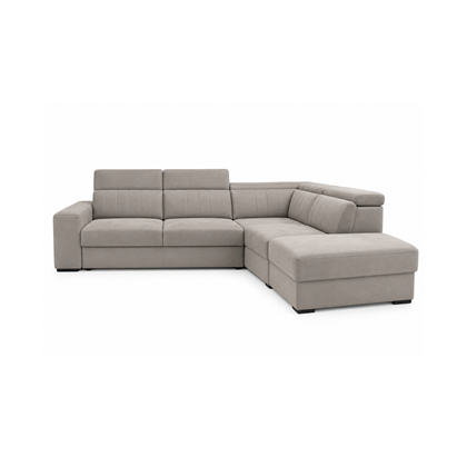 Sofa 3-Seater with Pull-Out Bed, Chaise – Left & Right Storage