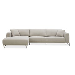 Sofa 2-Seater with CHL Left 3.5 - Grey